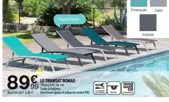 Centrakor Le Transat Bonao offre