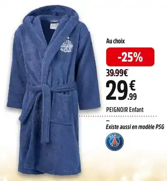 Peignoir enfant