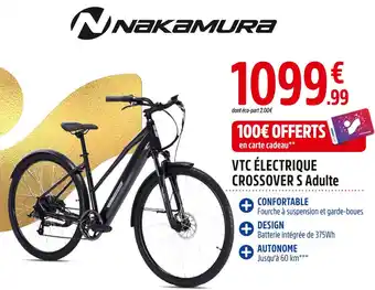 Intersport Nakamura vtc électrique crossover s adulte offre