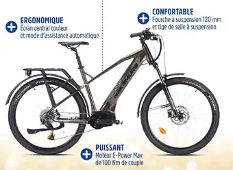 Intersport Nakamura vtc électrique crossover xa adulte offre
