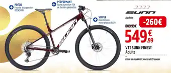 Intersport Sunn vtt finest adulte offre