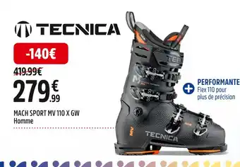 Intersport Tecnica mach sport mv 110 x gw homme offre