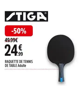 Stiga raquette de tennis de table adulte