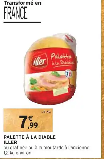 Intermarché Iller palette à la diable offre