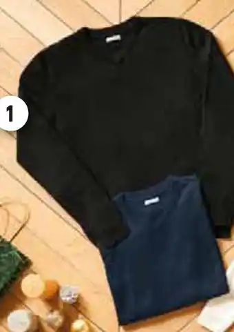 Intermarché Gémo pull col v homme offre