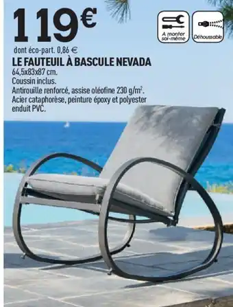 Le Fauteuil Ă Bascule Nevada
