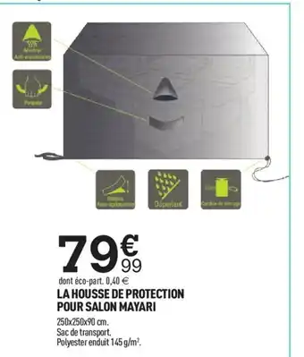 Centrakor La Housse de Protection Pour Salon Mayari offre