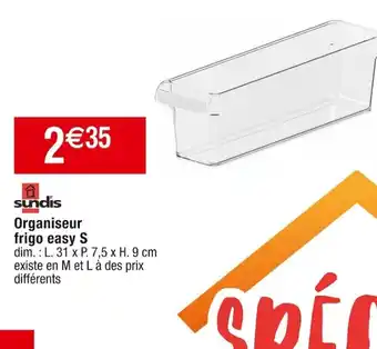 Cora x Carrefour Organiseur frigo easy S offre