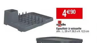 Cora x Carrefour Egouttoir à vaisselle offre
