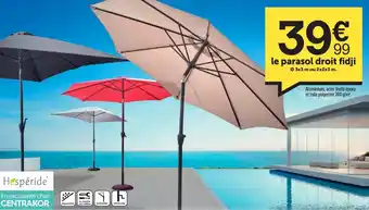 Centrakor Le Parasol droit fidji offre