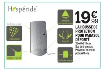 Centrakor La Housse de Protection Pour Parasol Déporté offre