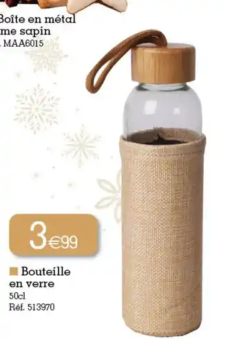 Bouteille en verre 50cl