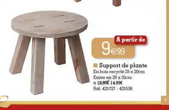 Kandy Support de plante offre