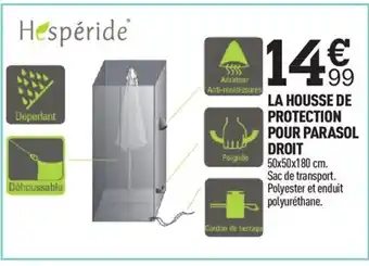 La Housse de Protection Pour Parasol Droit
