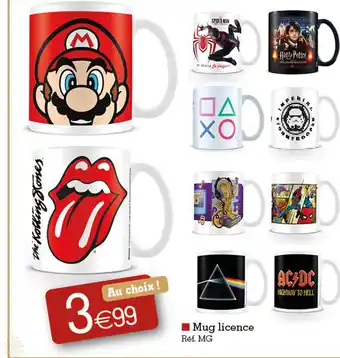 Mug licence