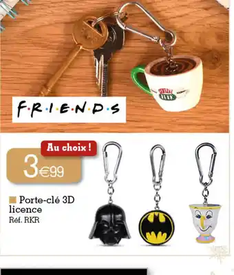 Porte-clé 3D