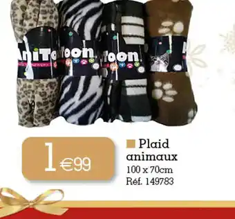 Kandy Plaid animaux offre