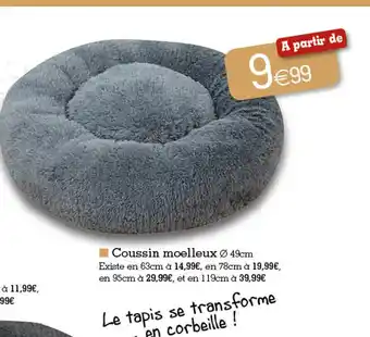 Kandy Coussin moelleux offre