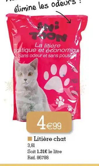Litière chat