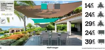 Centrakor La Voile D'Ombrage Curacao offre