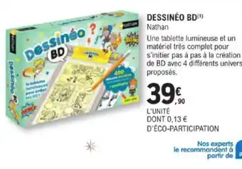 E.Leclerc DESSINÉO BD(¹) Nathan offre