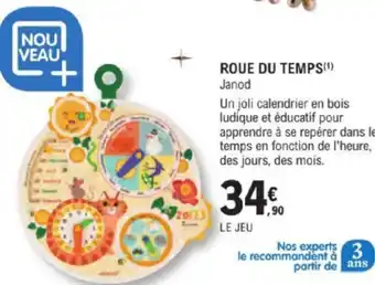 E.Leclerc ROUE DU TEMPS(¹) Janod offre