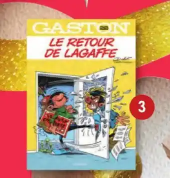 E.Leclerc GASTON Tome 22- Le retour de Lagaffe Delaf Dupuis, offre