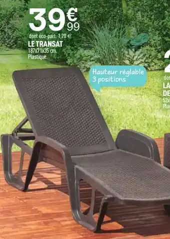 Centrakor Le Transat offre