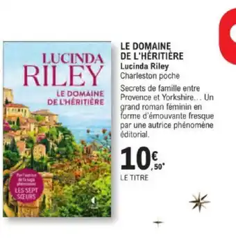 E.Leclerc LE DOMAINE DE L'HÉRITIÈRE offre