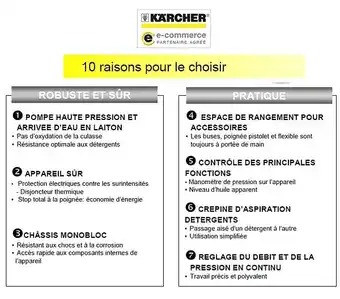 Nettoyeur haute pression eau froide karcher hd 5/15 cx plus 1.520-932.0