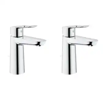 Brico Cash Grohe lot de 2 mitigeurs lavabo bauloop taille m offre