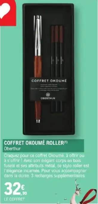 E.Leclerc COFFRET OKOUMÉ ROLLER(¹) offre