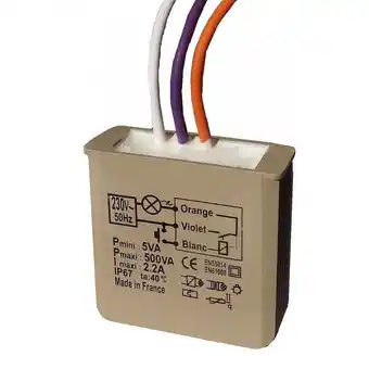 Minuterie yokis 500 w sans neutre mtm500e