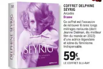 E.Leclerc COFFRET DELPHINE SEYRIG offre