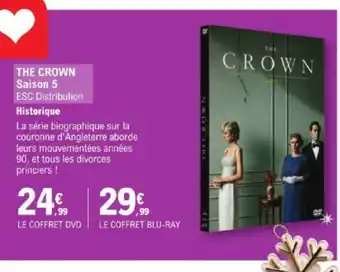 E.Leclerc THE CROWN Saison 5 offre