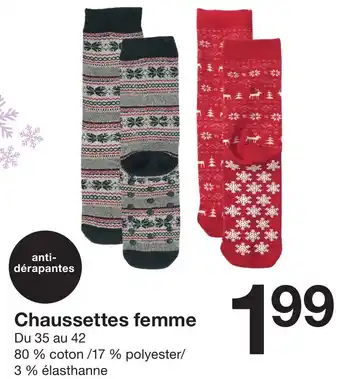 Zeeman Chaussettes femme offre