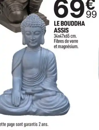 Centrakor Le Bouddha Assis offre