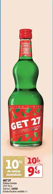 Auchan GET 27 offre