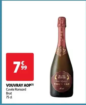 Auchan VOUVRAY AOP(¹) Cuvée Ronsard offre