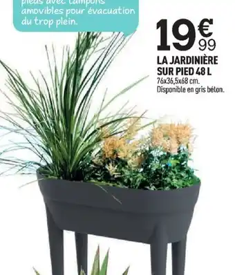 Centrakor La jardinière sur pied 48 L offre