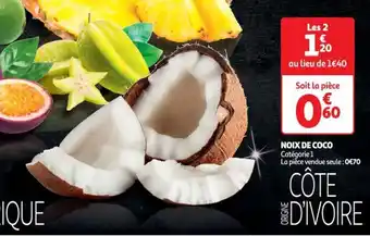 Auchan NOIX DE COCO offre