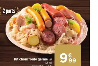 Maximarché Kit choucroute garnie offre
