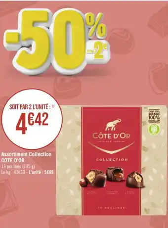Assortiment Collection COTE D'OR