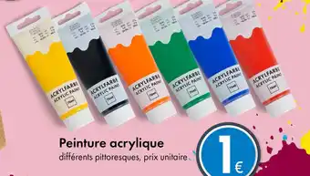 TEDi Peinture acrylique offre
