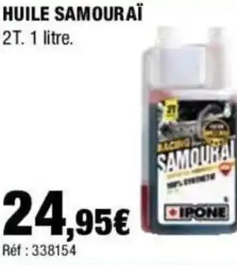 Autobacs HUILE SAMOURAÏ offre