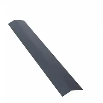 Brico Cash Bris de gouttière 1 m pour plaque nervurée acier laqué gris anthracite ral 7016, l : 1 m offre