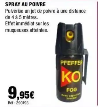 Autobacs SPRAY AU POIVRE offre