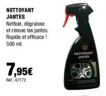 Autobacs NETTOYANT JANTES offre
