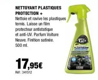 Autobacs NETTOYANT PLASTIQUES PROTECTION + offre