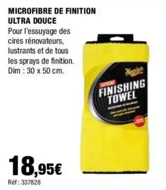 Autobacs MICROFIBRE DE FINITION ULTRA DOUCE offre